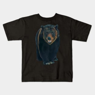 Bear - Woodland Themed Kids Room, Funny Gifts For Forester, Cute Animals Kids T-Shirt